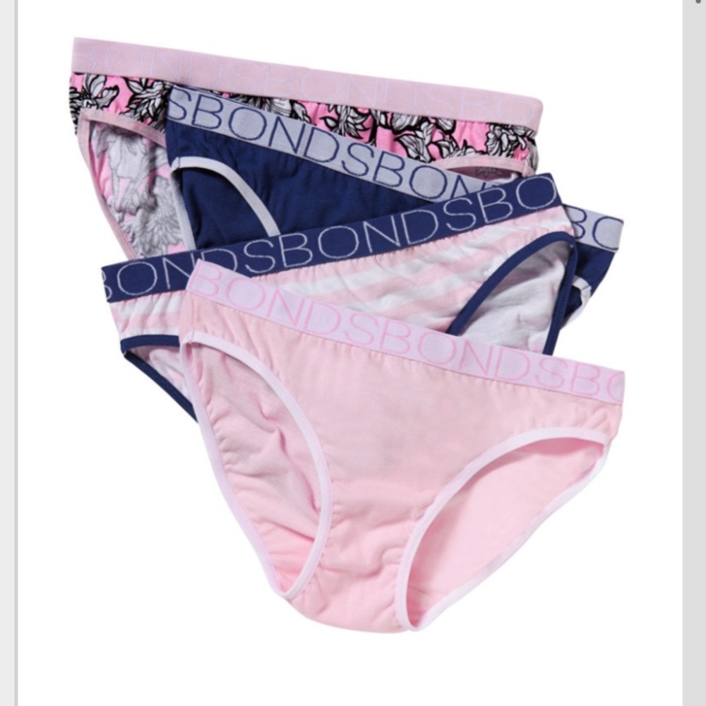 Bonds Girls Bikinis 4 pack